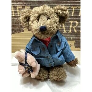 Boyds Bears #900207 Billy Ray Beanster & Petey Porker Limited Edition With Tags